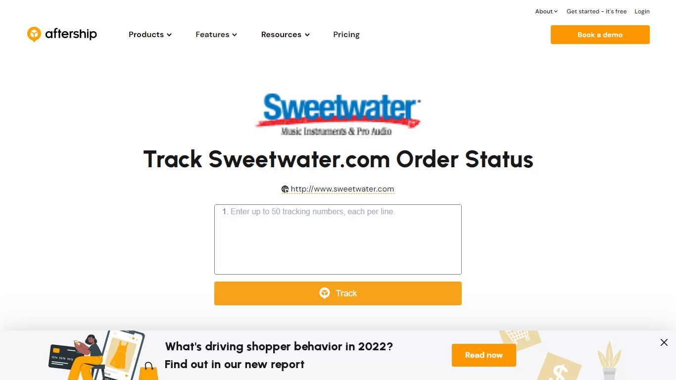 Track Your Sweetwater.com Order Status - AfterShip